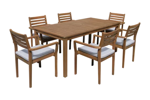 JONAS 7 PIECE OUTDOOR DINING SET